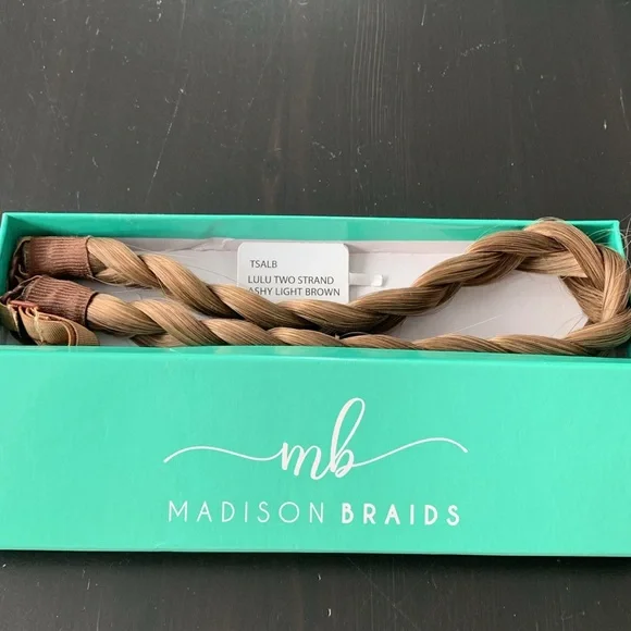 Madison | Hair | Madison Braids Lulu Two Strand Braided Adjustable ...